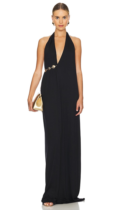 Leslie Amon Speechless Maxi Dress in Black