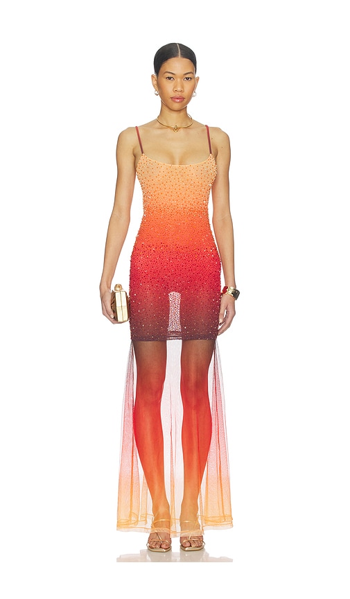 Leslie Amon Sunset Flow Dress
