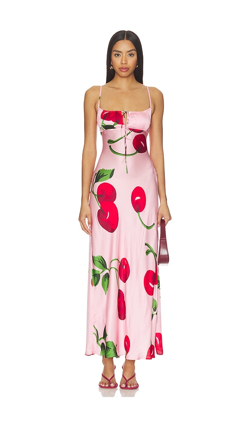 Leslie Amon Ruby Slip Dress