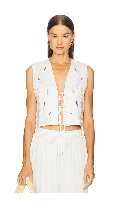 Coral Reef Vest in . Size L. Also in M, S, XS - Leslie Amon - Modalova