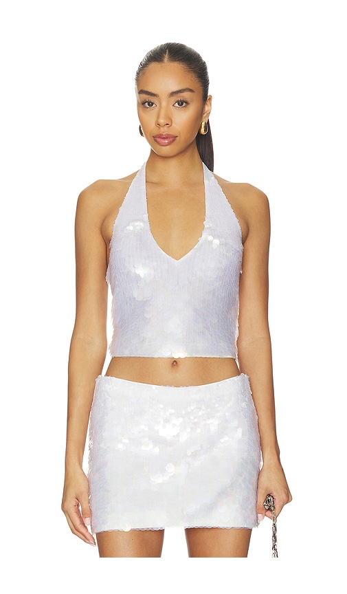 Leslie Amon Angel Halter Top