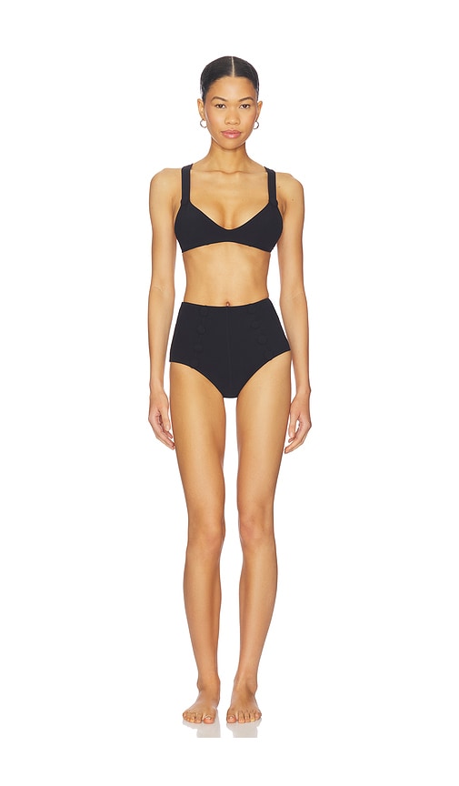 Lisa Marie Fernandez Magdalena High Waist Bikini Set
