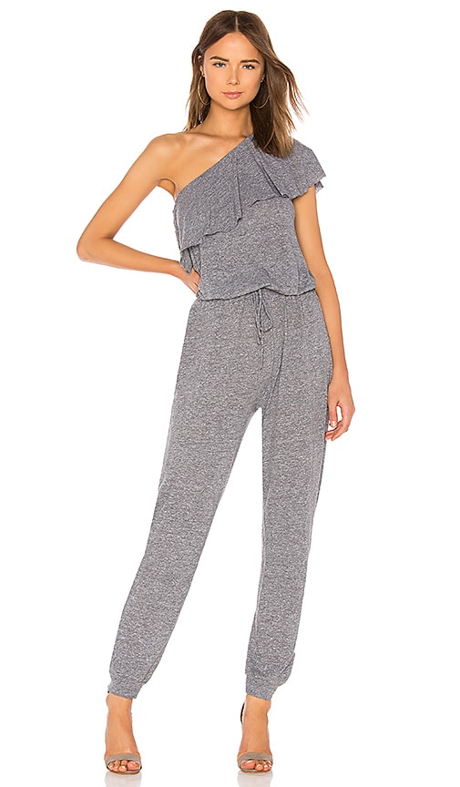 Lanston Ruffle Jumpsuit in Heather | REVOLVE