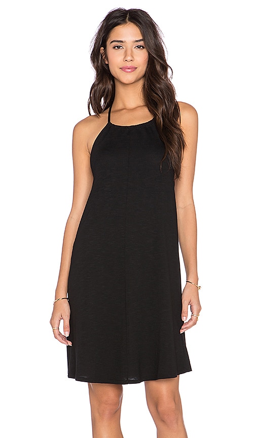 Lanston Halterneck Dress in Black