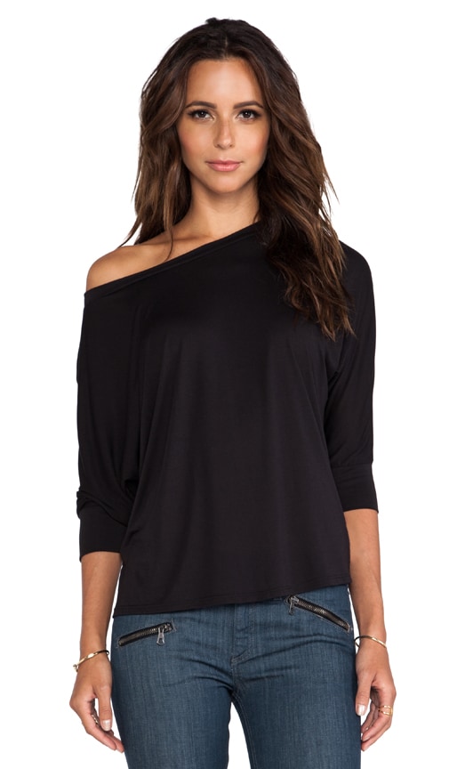 3/4 Sleeve Boyfriend Sweatshirt