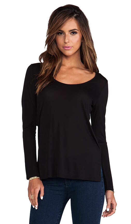 Layered Cutout Long Sleeve Tee