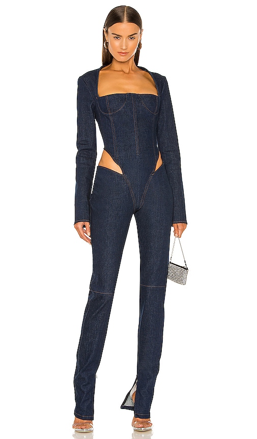 Jumpsuit with Cut Out Hip Detail – LaQuan Smith
