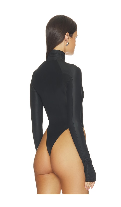 LaQuan Smith Long Sleeve Bodysuit | Thumbnail 4