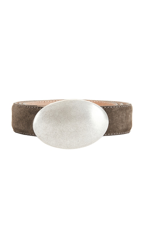  Lamarque Gürtel Suede Leather In Grey. Größe S. Also In Xs, M, L. 