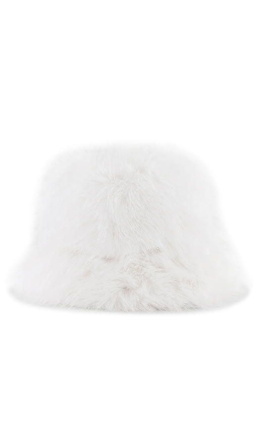 Shop Lamarque Kayley Bucket Hat In Ivory