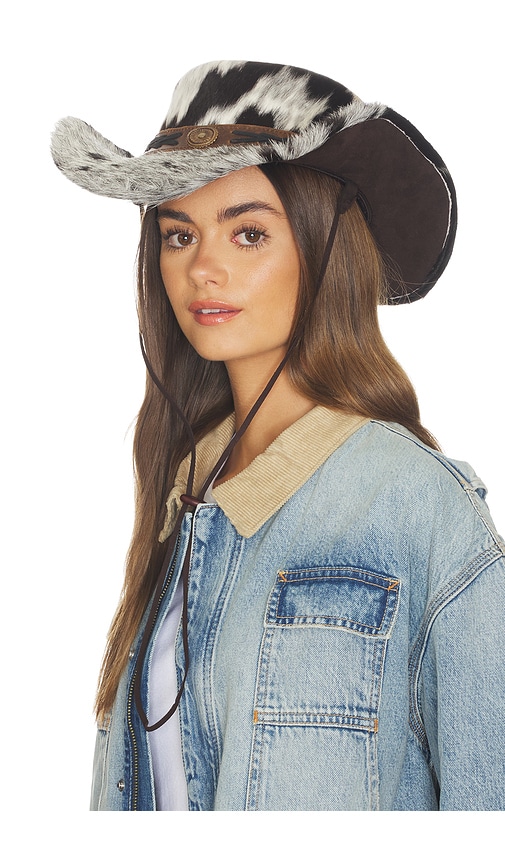 x REVOLVE Flynn Cow Hair Cowboy Hat