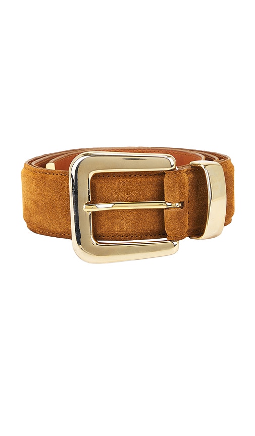  Lamarque Veloursleder-gürtel In Tan. Größe S. Also In Xs, M, L. 