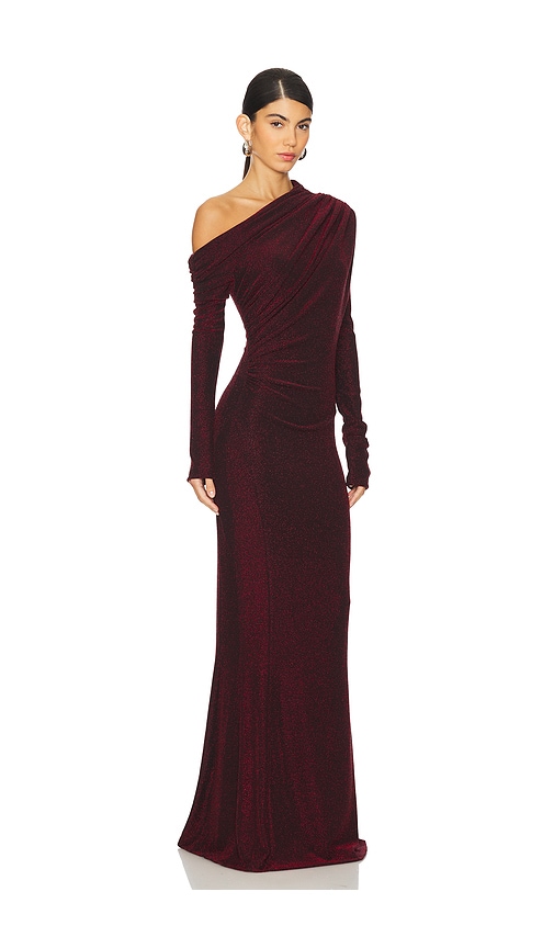 Lamarque Iniala Maxi Dress In Burgundy
