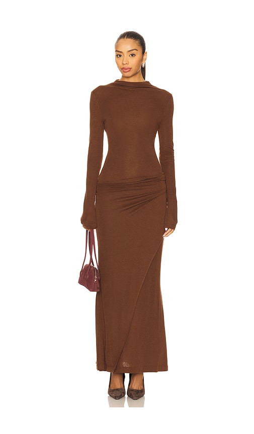 Lamarque Apolleni Dress In Brown