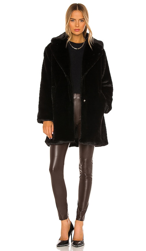 Linnea Faux Fur Coat LAMARQUE $250 