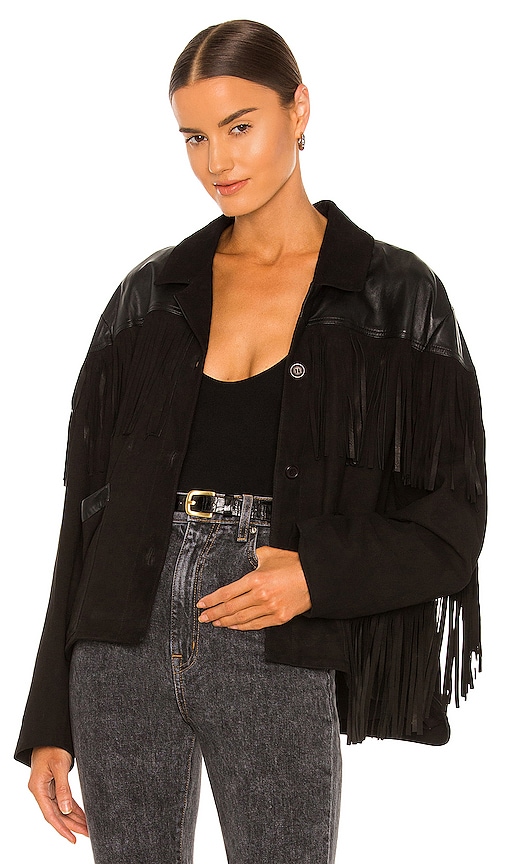 LAMARQUE Madeline Jacket in Black | REVOLVE