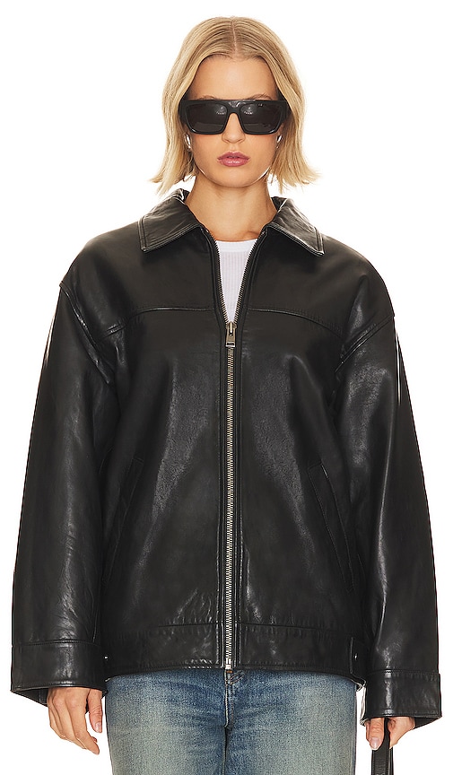 Shop Lamarque Theia Jacket In Black