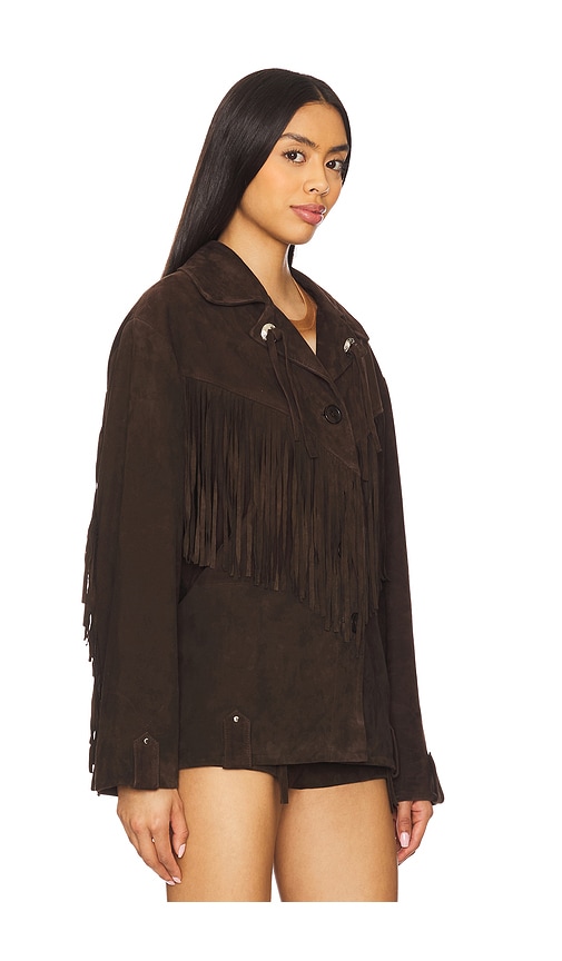 Lamarque X Revolve Alma Jacket In Chocolate