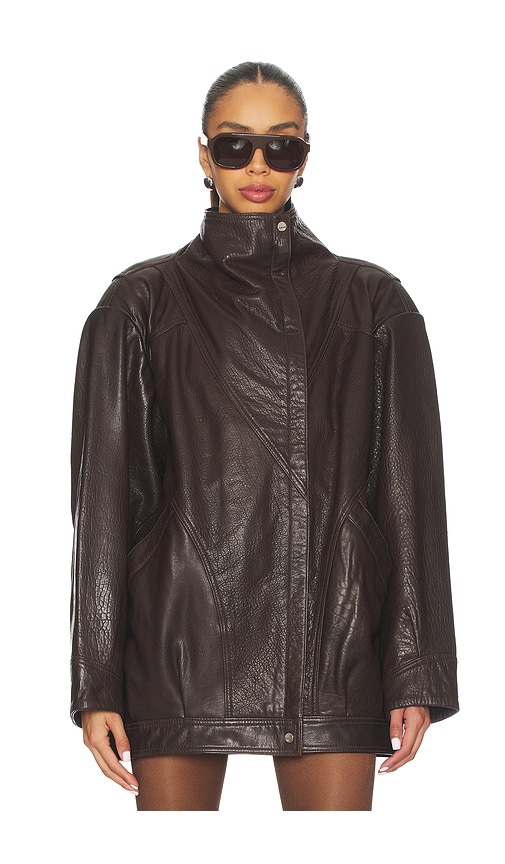 Lamarque Ronja Jacket In Brown