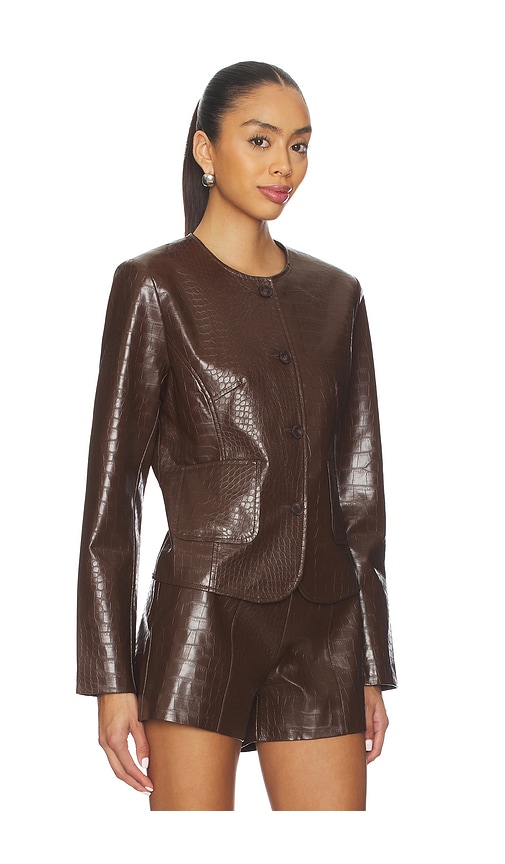 Lamarque Agnes Jacket In Brown