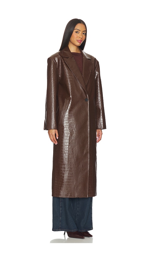  Lamarque Mantel Ebba In Brown. Größe S. Also In Xs, M, L. 