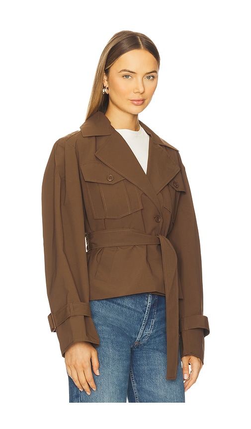 Lamarque X Revolve Quinn Trenchcoat In Brown