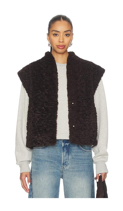 Lamarque Dua Vest In Brown