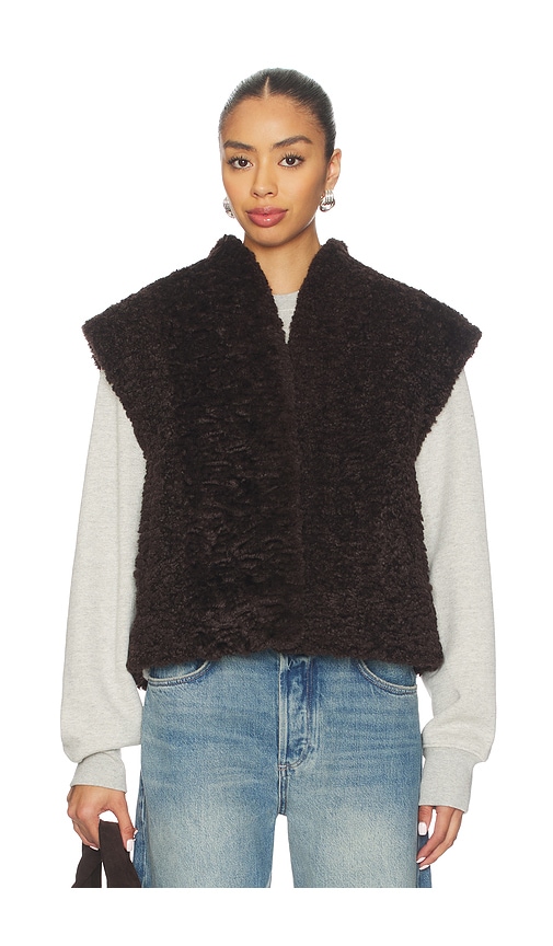 Lamarque Dua Vest In Brown