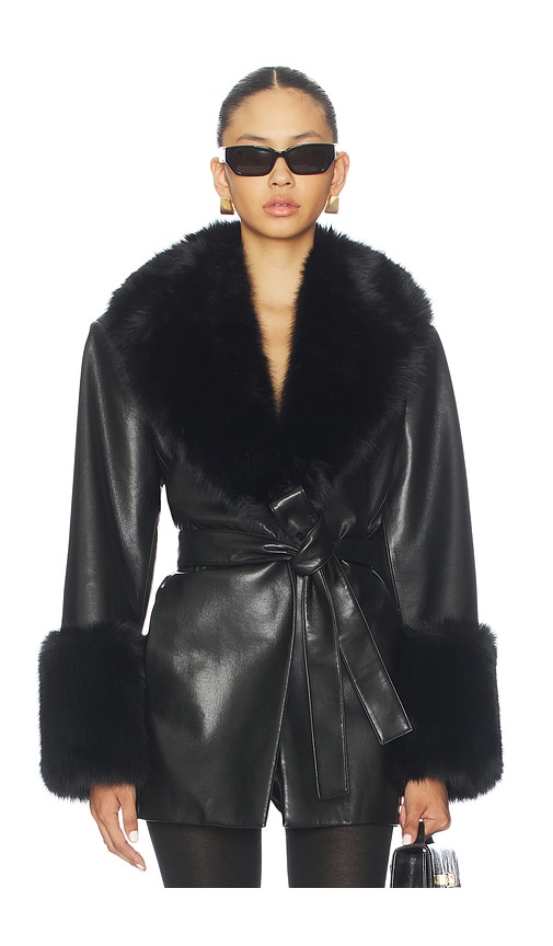 LAMARQUE Rosabella Faux Fur Blazer