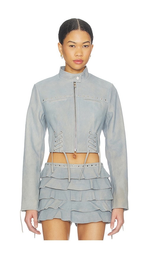 LAMARQUE x REVOLVE Silvina Suede Biker Jacket