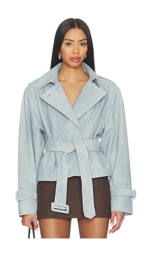 LAMARQUE Dhana Cropped Trench Coat