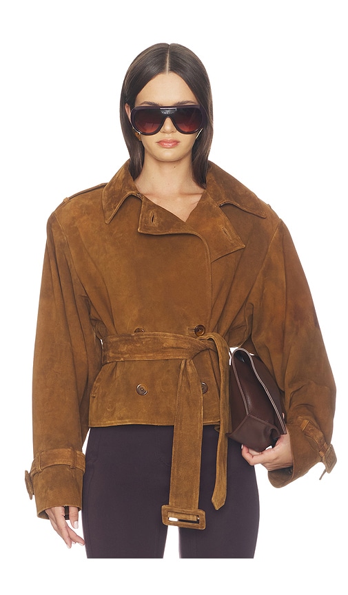 Dhana Jacket by LAMARQUE in Cognac