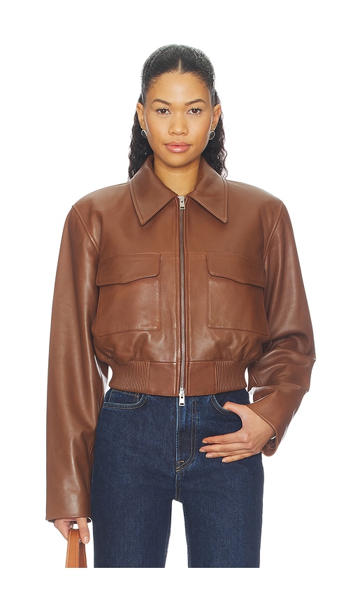 Perry Jacket by LAMARQUE in Luggage