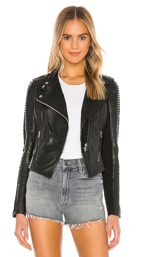 LAMARQUE Azra Jacket in Black | REVOLVE