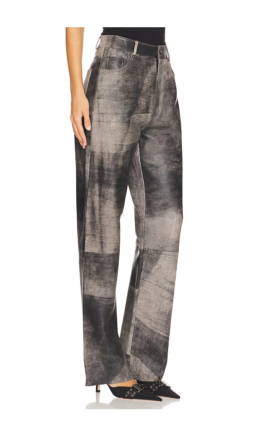 Shop Lamarque Shannon Pant In Charcoal