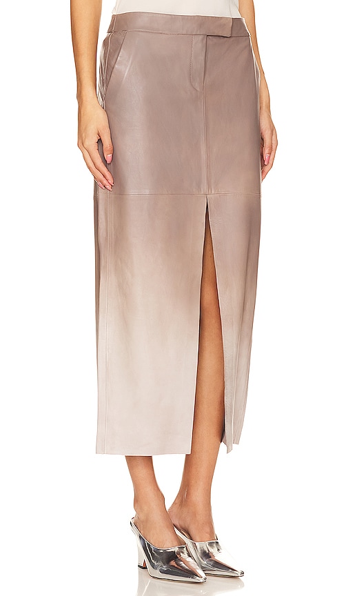Shop Lamarque Abia Skirt In Desert Gradient