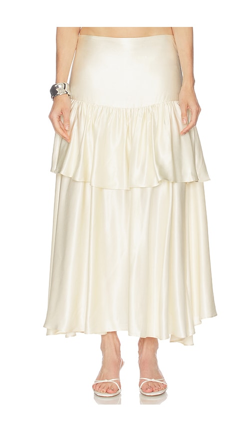 LAMARQUE JUPE CHALINA en Cream Taille S Also en XS M L 296$