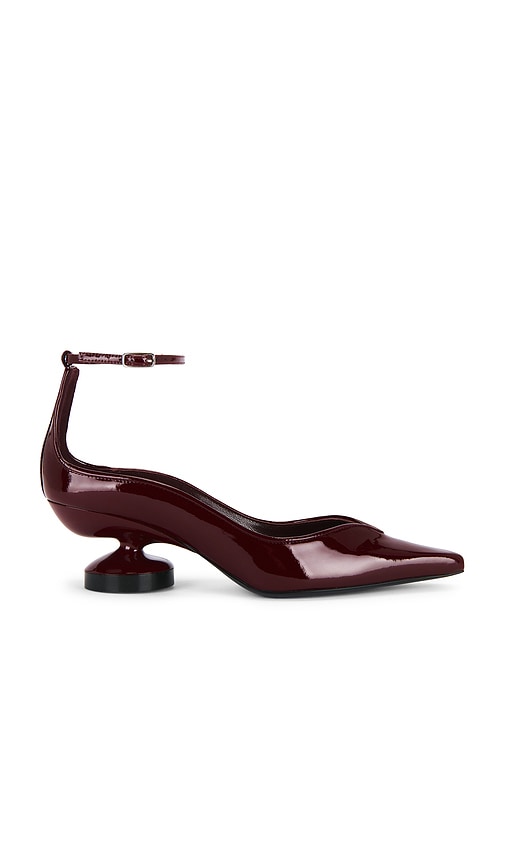 Lucasheva Love Pump In Burgundy