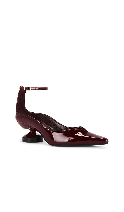 Lucasheva Love Pump In Burgundy