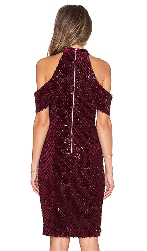 lavish alice black sequin dress