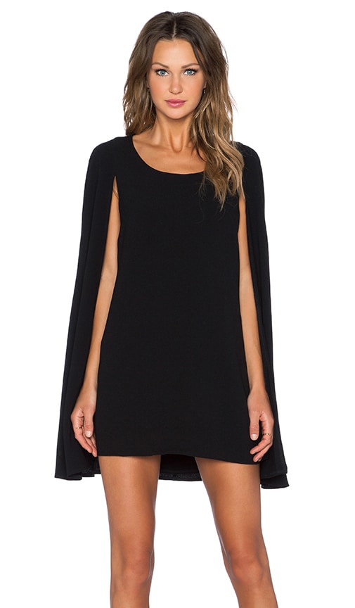 Cape Back Mini Dress