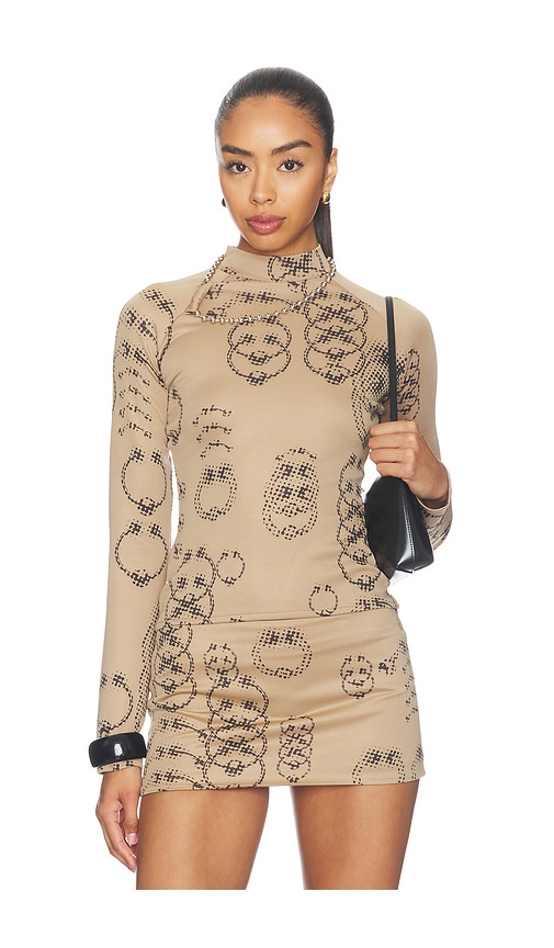 LADO BOKUCHAVA Piercer Turtleneck Top