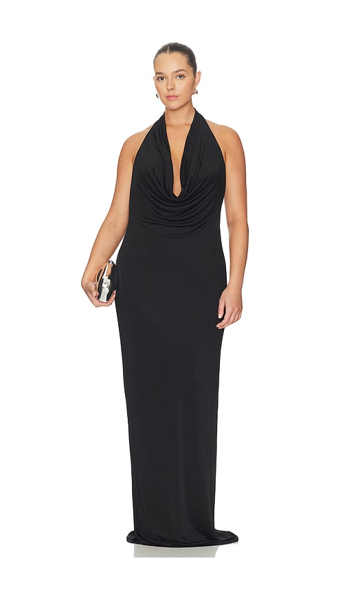 L'academie By Marianna Tammi Gown In Black