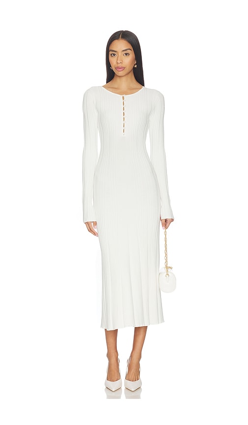 L'Academie by Marianna Wanda Knit Long Sleeve Dress