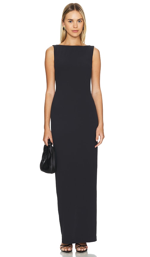 Shop L'academie By Marianna Giselle Maxi Dress In Black