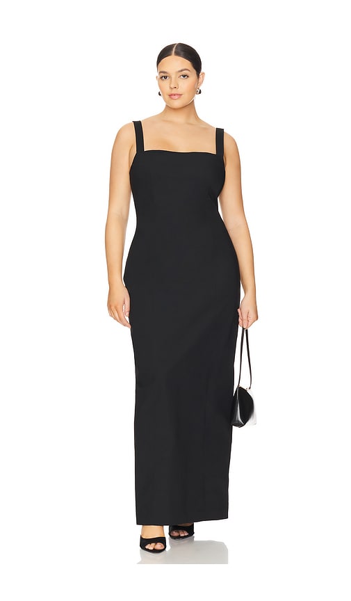 Shop L'academie By Marianna Renia Maxi Dress In Black