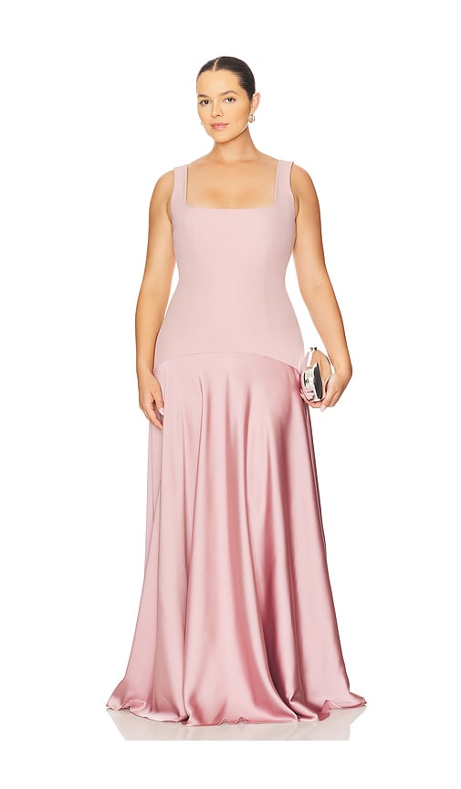 L'academie By Marianna Sidney Gown In Pink