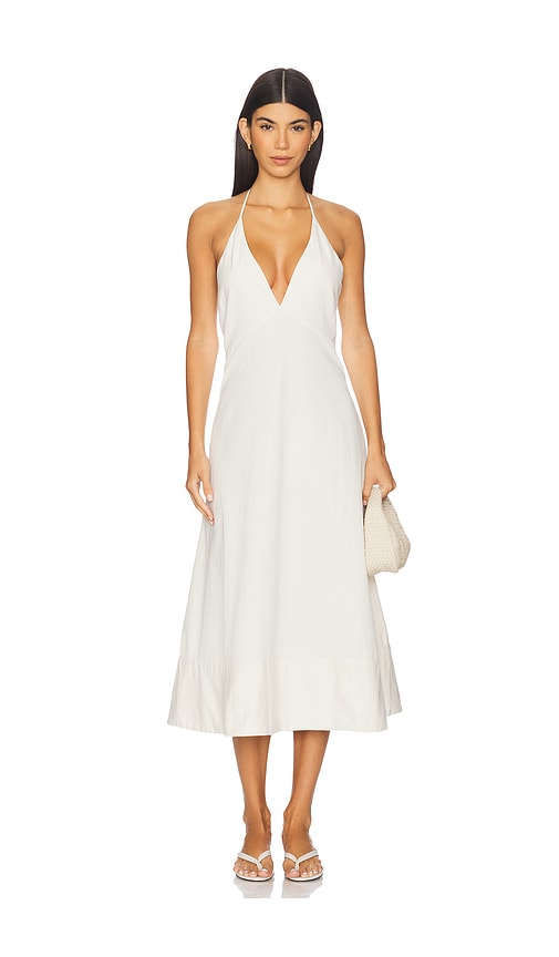 by Marianna Emi Midi Dress in Beige. - size XXS (also in L, M, S, XL, XS)