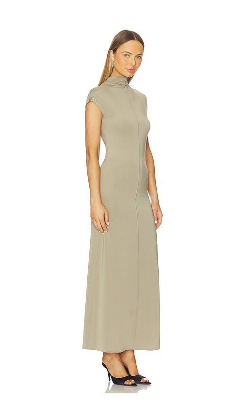 L'academie By Marianna Rebecca Maxi Dress In Green