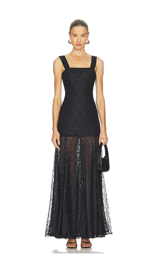 L'academie By Marianna Abri Gown In Black